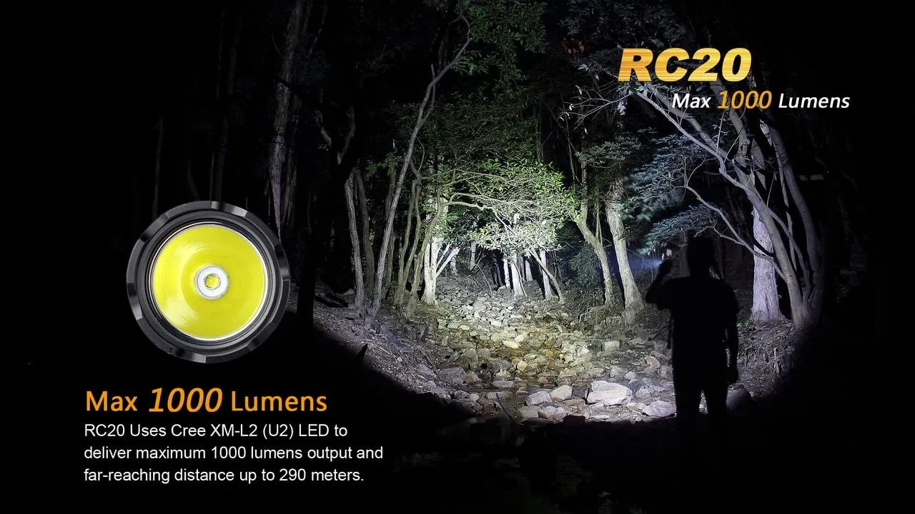 Fenix RC20 XM-L2 U2 Rechargable LED