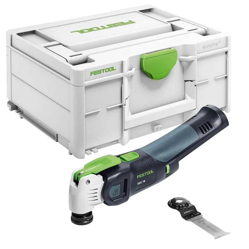 FESTOOL CORDL OSCILLAT OSC 18 E-BASIC-SET FES576591