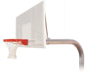 First Team Brute Intensity In Ground Outdoor Fixed Height Basketball Hoop 72 inch Aluminum