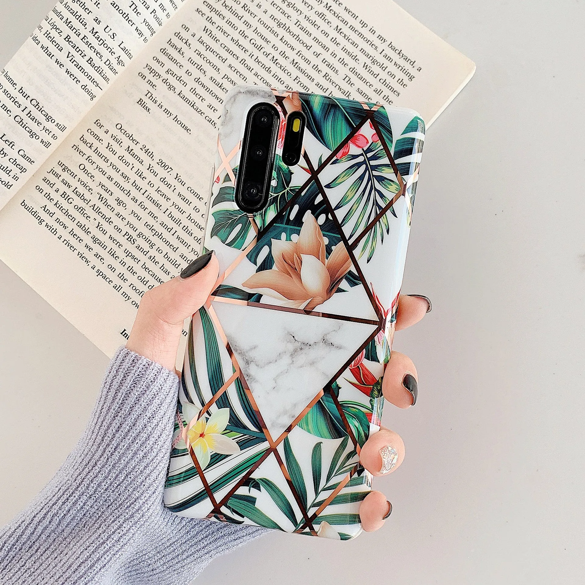 Flower phone case