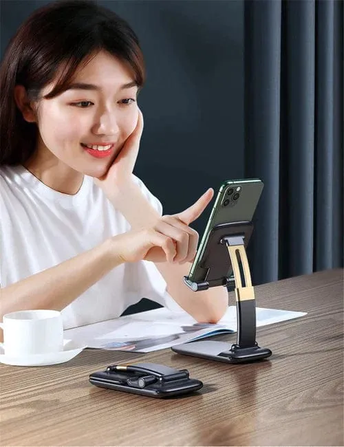 Foldable Desktop Mobile Phone Stand Holder