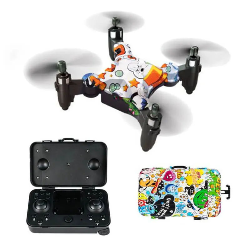 Foldable RC Drone With Camera 720P HD Mini Camera Drone Quadcopter For Kids