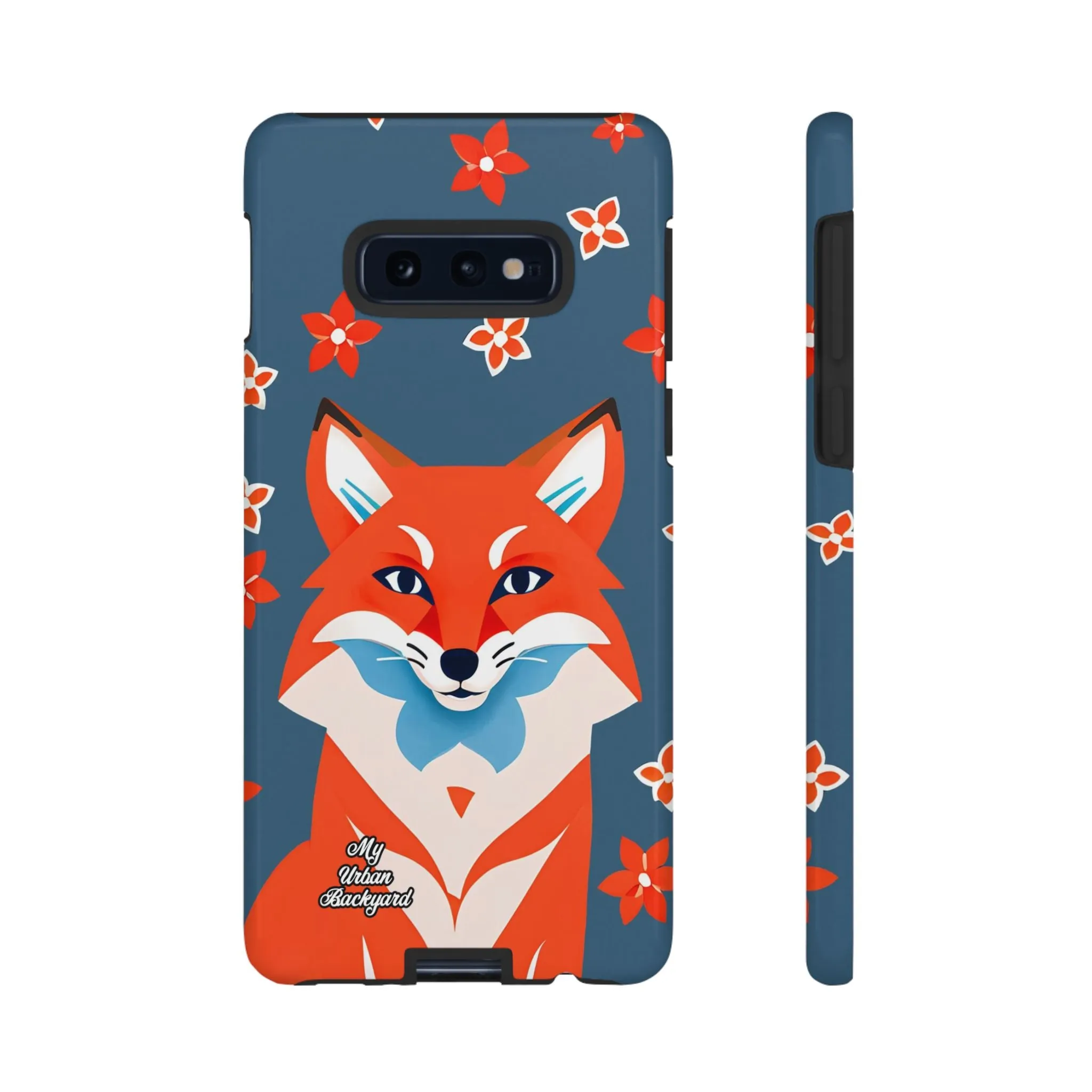 Fox with Flowers, Cell Phone Case - Apple, Samsung or Google Pixel