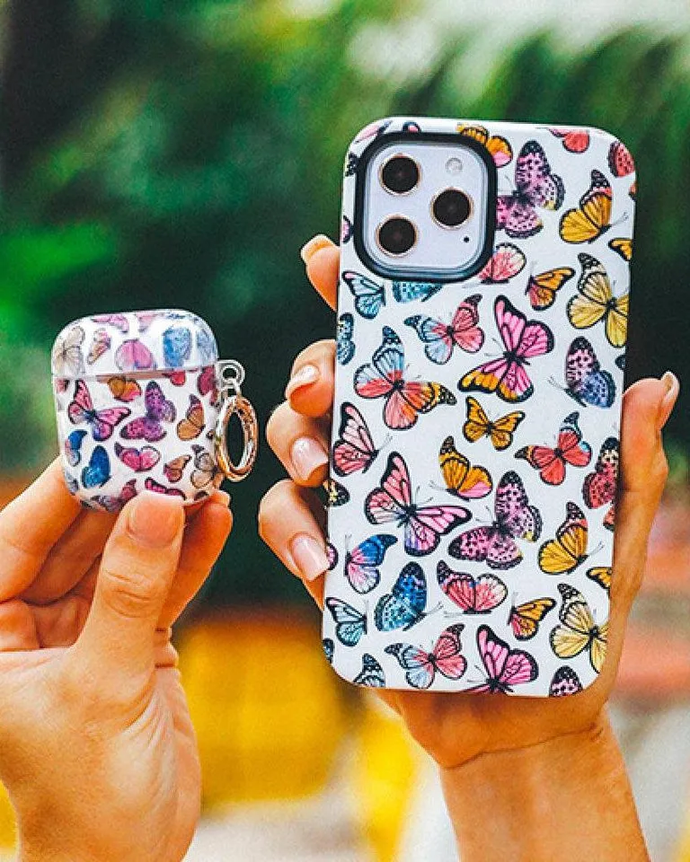 Free Spirit | Rainbow Butterfly AirPods Case