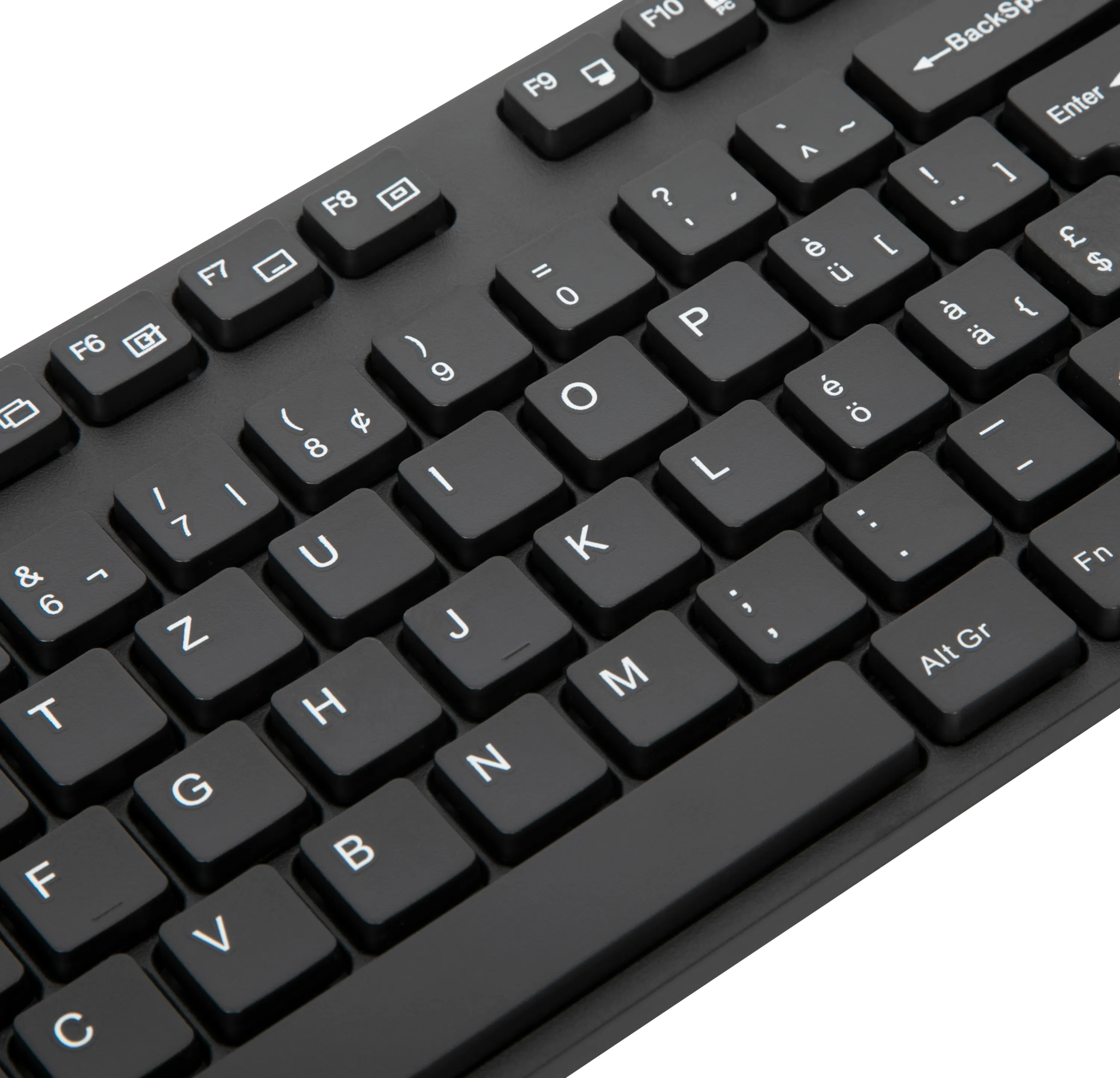 Full-Size Antimicrobial Wired Keyboard