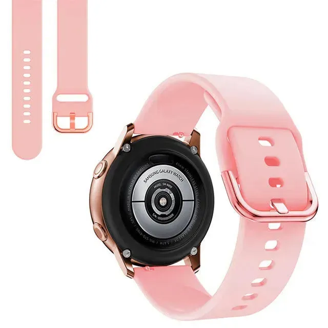 Galaxy Watch Active Silicone Watch Strap