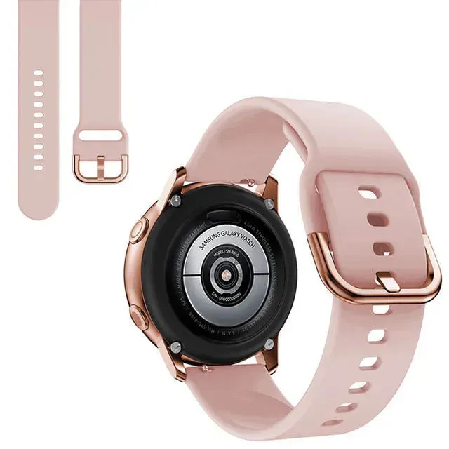 Galaxy Watch Active Silicone Watch Strap