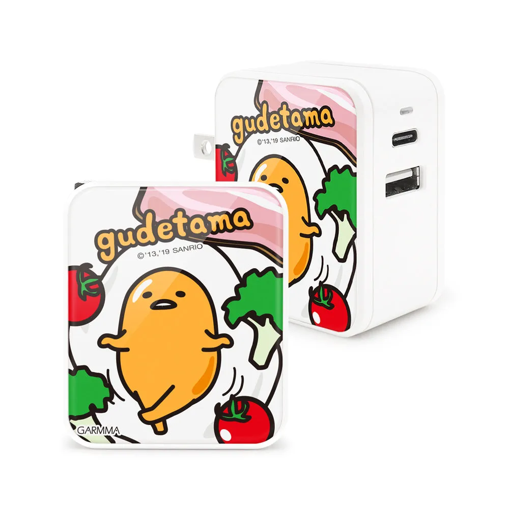 GARMMA Sanrio Characters Type-C USB 3.4A Quick Charge Foldable Travel Charger