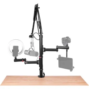 Gator Frameworks ID Series Creator Tree w/Light, Mic & Camera Attachments