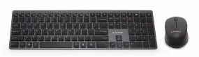 Gembird Kbs-Eclipse-M500 Keyboard Mouse Included Rf Wireless Qwerty Us English Black