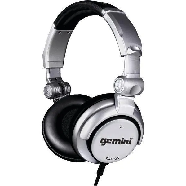 Gemini DJX-05 Professional DJ Headphones (Over Ear)