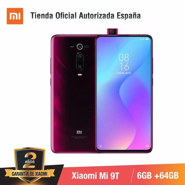 [Global Version for Spain] Xiaomi Mi 9T (Memoria interna de 64GB, RAM de 6GB, Triple cámara de 48 MP)smartphone