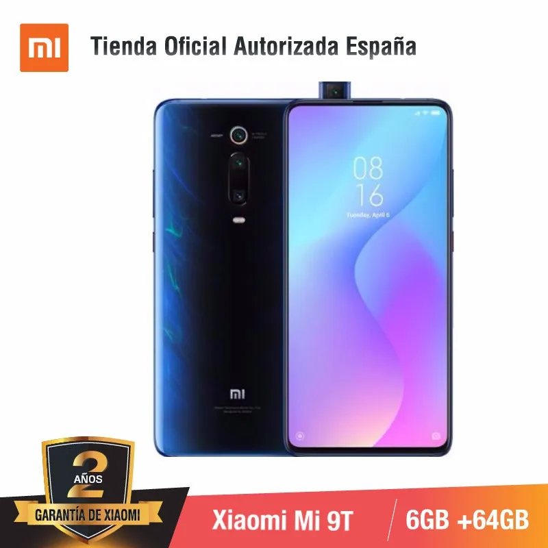 [Global Version for Spain] Xiaomi Mi 9T (Memoria interna de 64GB, RAM de 6GB, Triple cámara de 48 MP)smartphone