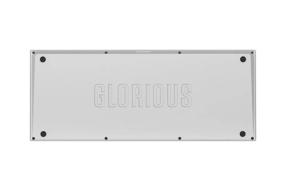 Glorious GMMK Pro 75 RGB Barebone Keyboard - White Ice