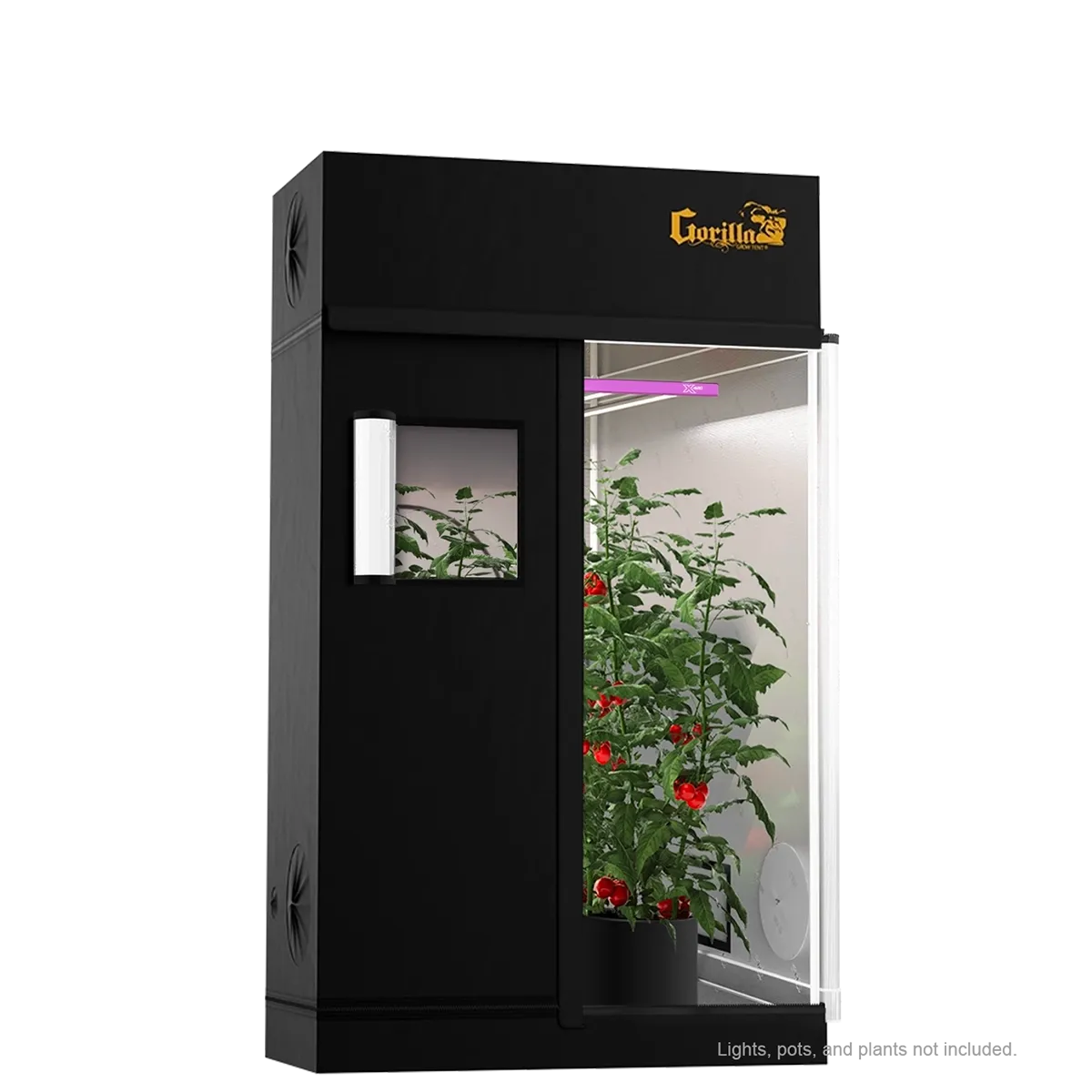 Gorilla Grow Tent 2x4 Pro with High CFM Kit and 2' Extension Kit