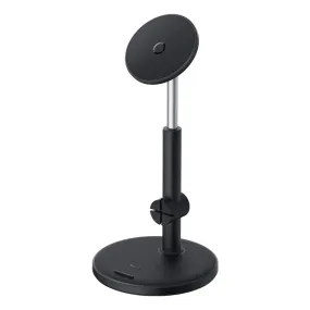 Holder Baseus Magnetic Desktop Phone Stand MagPro (black) B10564100121-00