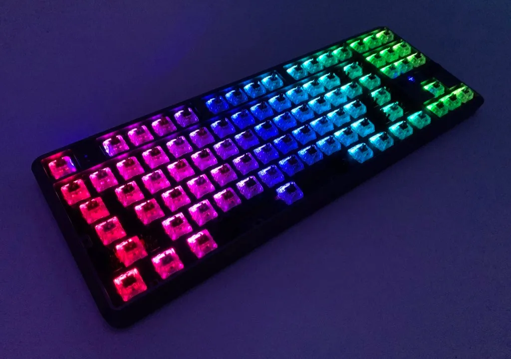 Hotswap TKL Mechanical Keyboard - Aurora Strike