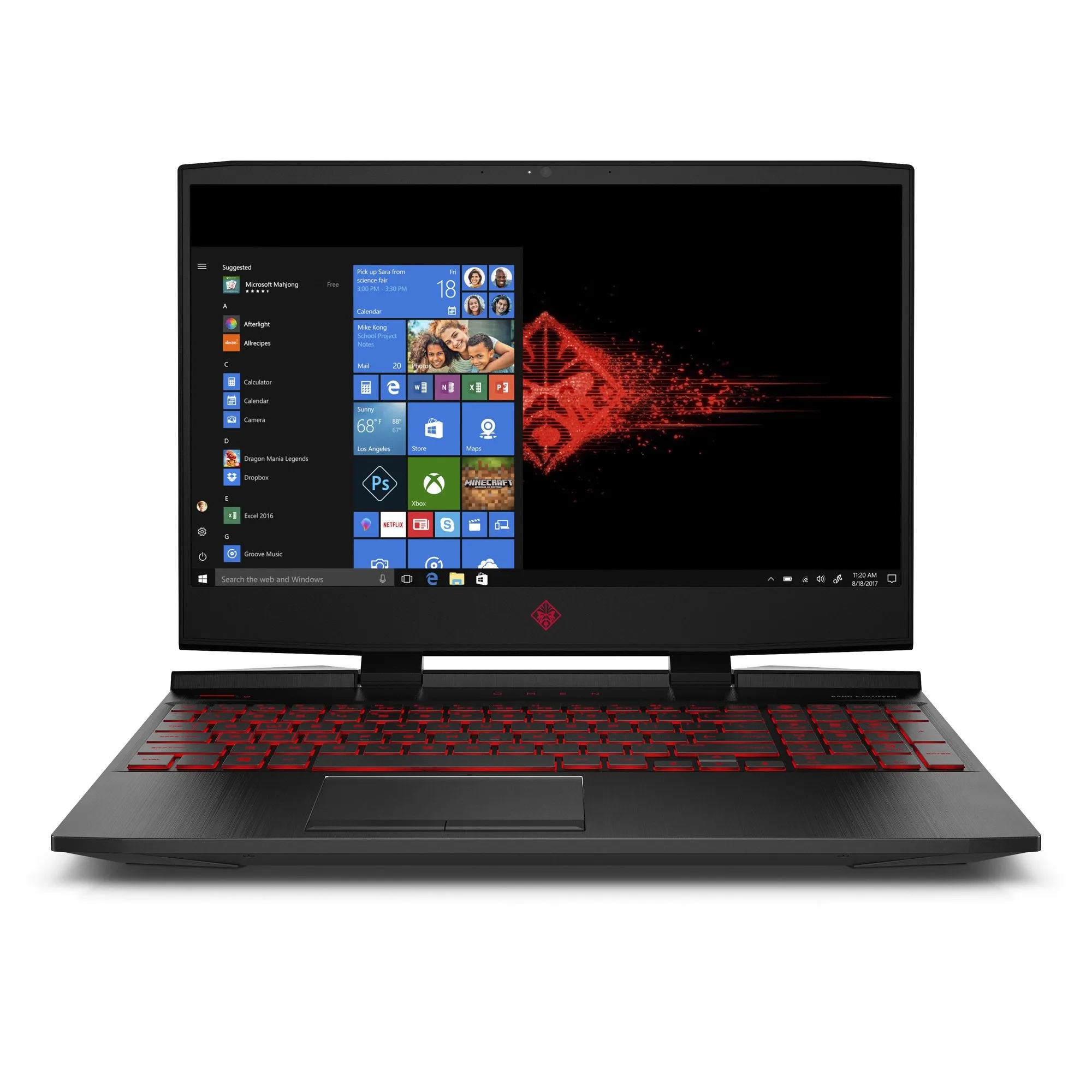 HP Omen 15-DC0020NR Core i7-8750h Gtx 1050 Ti Gaming Laptops (Open Box)