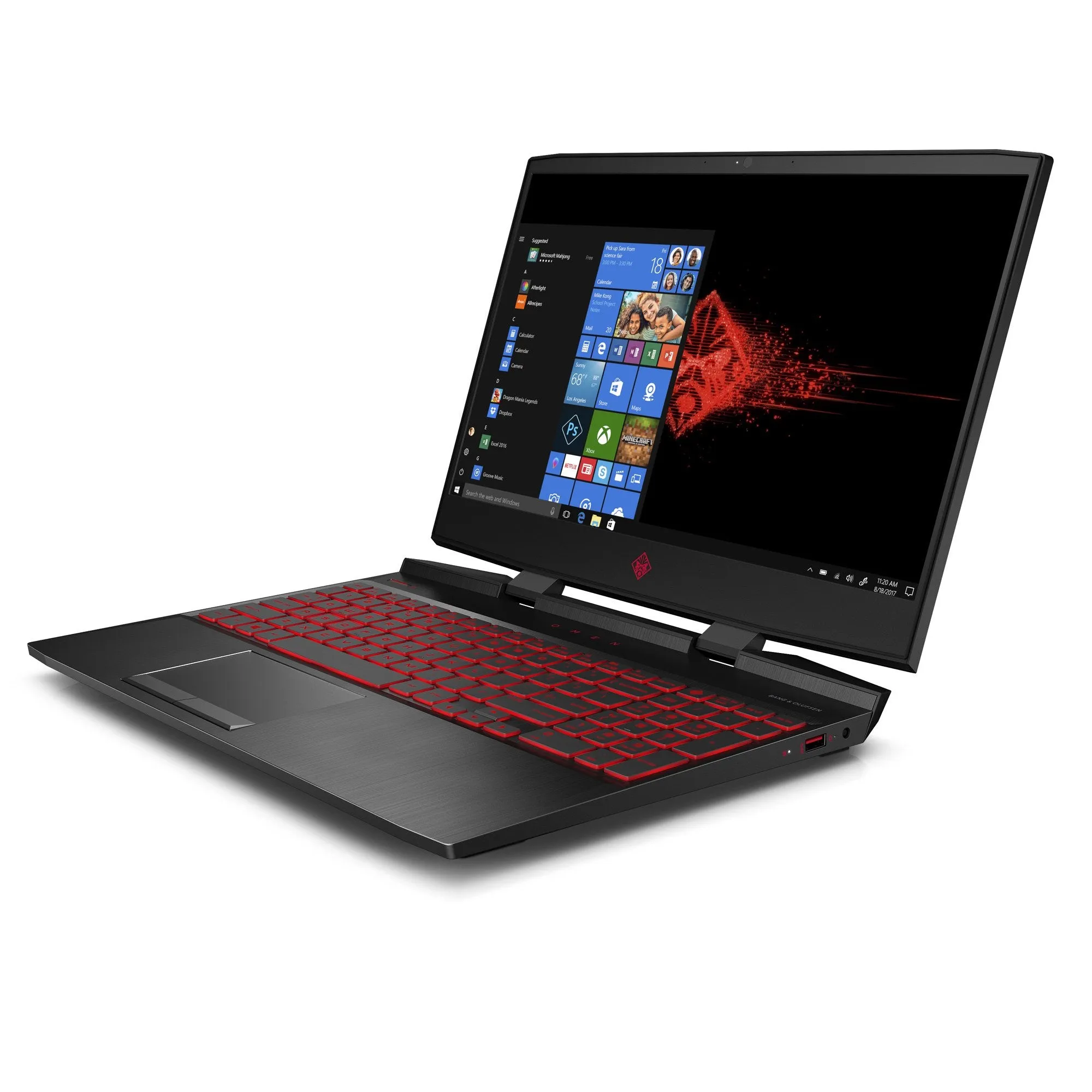 HP Omen 15-DC0020NR Core i7-8750h Gtx 1050 Ti Gaming Laptops (Open Box)