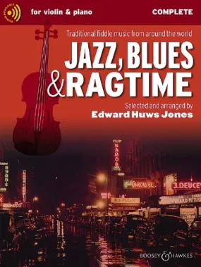 Huws Jones, Jazz, Blues & Ragtime for Violin and Piano with Online Accompaniments (Boosey and Hawkes)