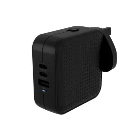 HyperJuice® 70W USB-C GaN Travel Charger - Black