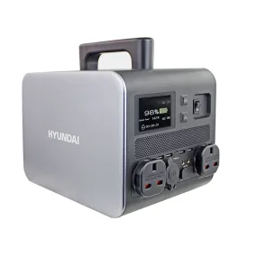 Hyundai HPS-600 Portable Power Station, 1000W / 1kW