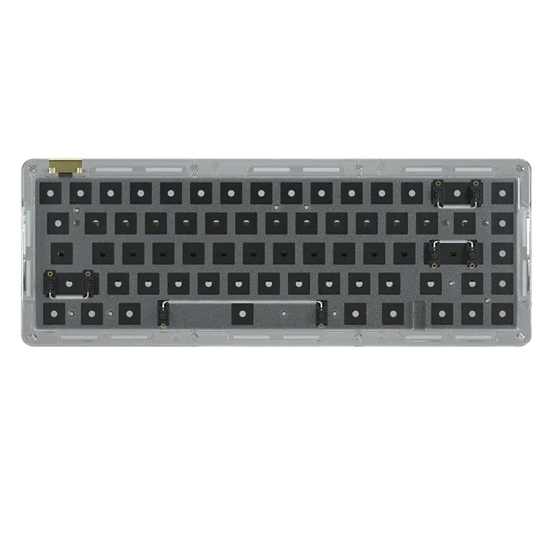 IDOBAO ID67 CRYSTAL 65% Hot Swap Mechanical Keyboard Kit - Acrylic w/Gasket Mount