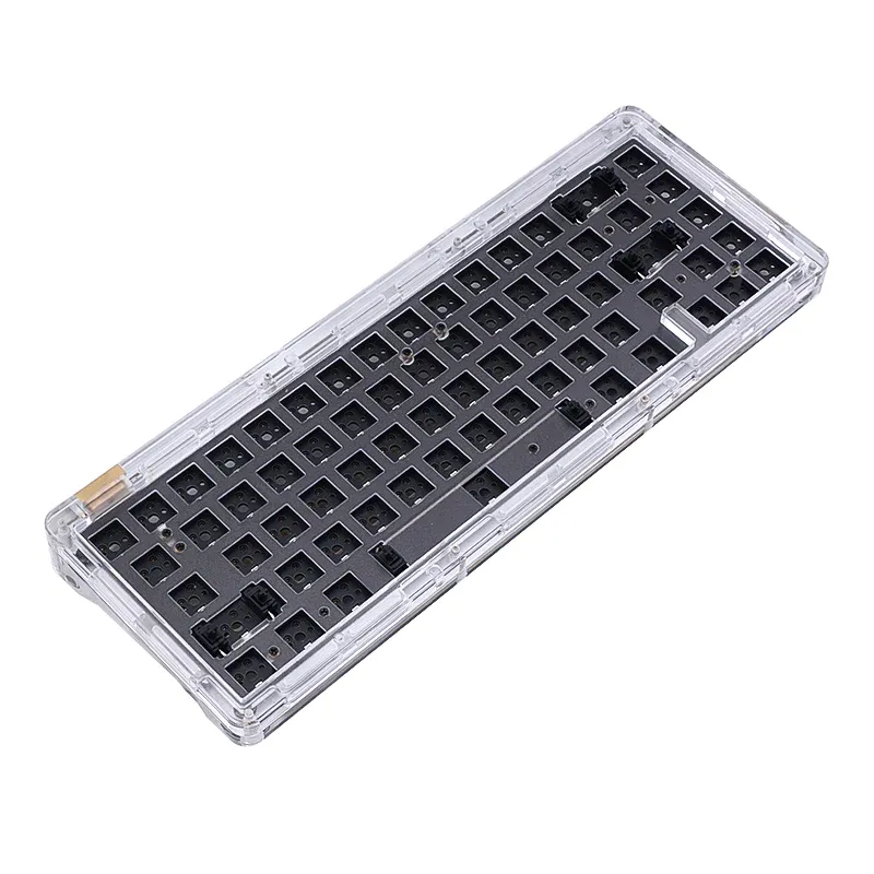 IDOBAO ID67 CRYSTAL 65% Hot Swap Mechanical Keyboard Kit - Acrylic w/Gasket Mount