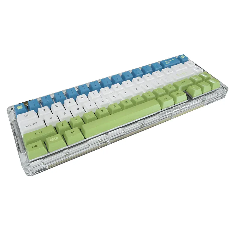 IDOBAO ID67 CRYSTAL 65% Hot Swap Mechanical Keyboard Kit - Acrylic w/Gasket Mount