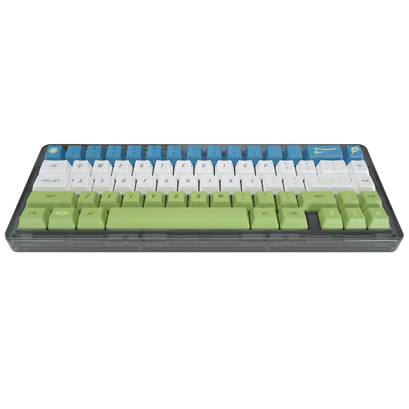 IDOBAO ID67 CRYSTAL 65% Hot Swap Mechanical Keyboard Kit - Acrylic w/Gasket Mount