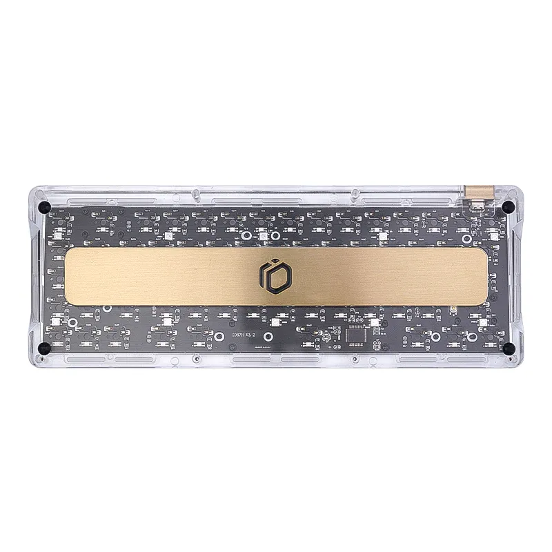 IDOBAO ID67 CRYSTAL 65% Hot Swap Mechanical Keyboard Kit - Acrylic w/Gasket Mount