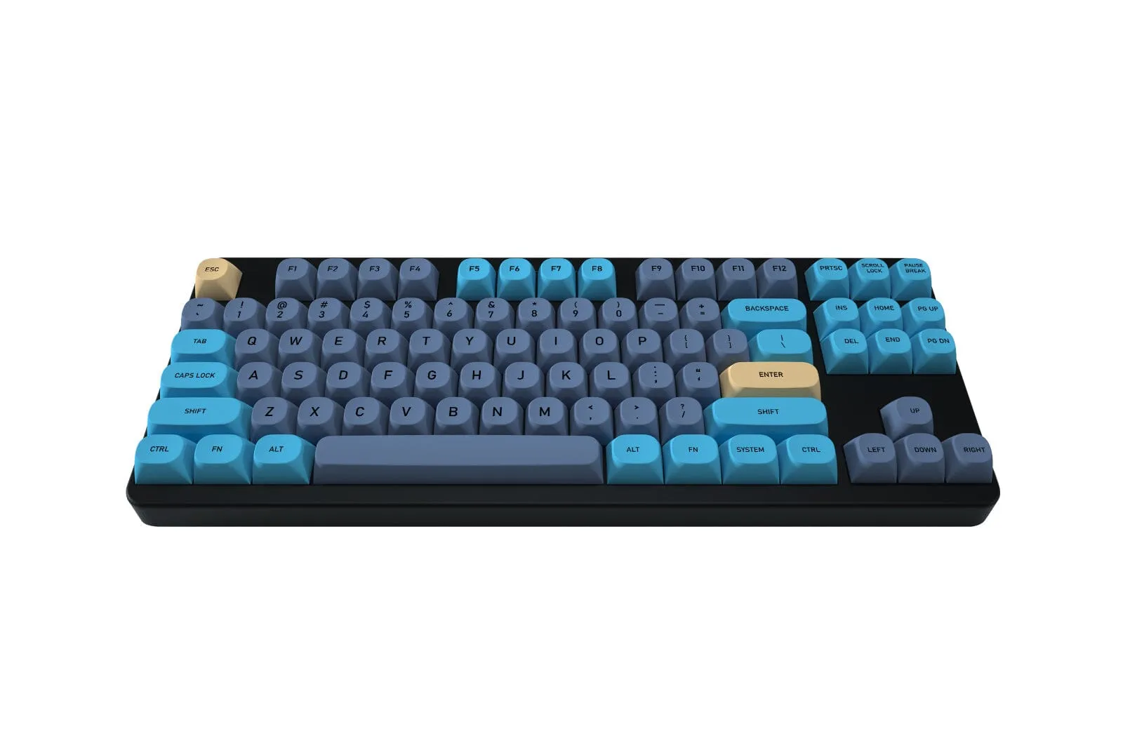 IDOBAO MA Blue Cat Theme Custom MX Keyboard Keycaps