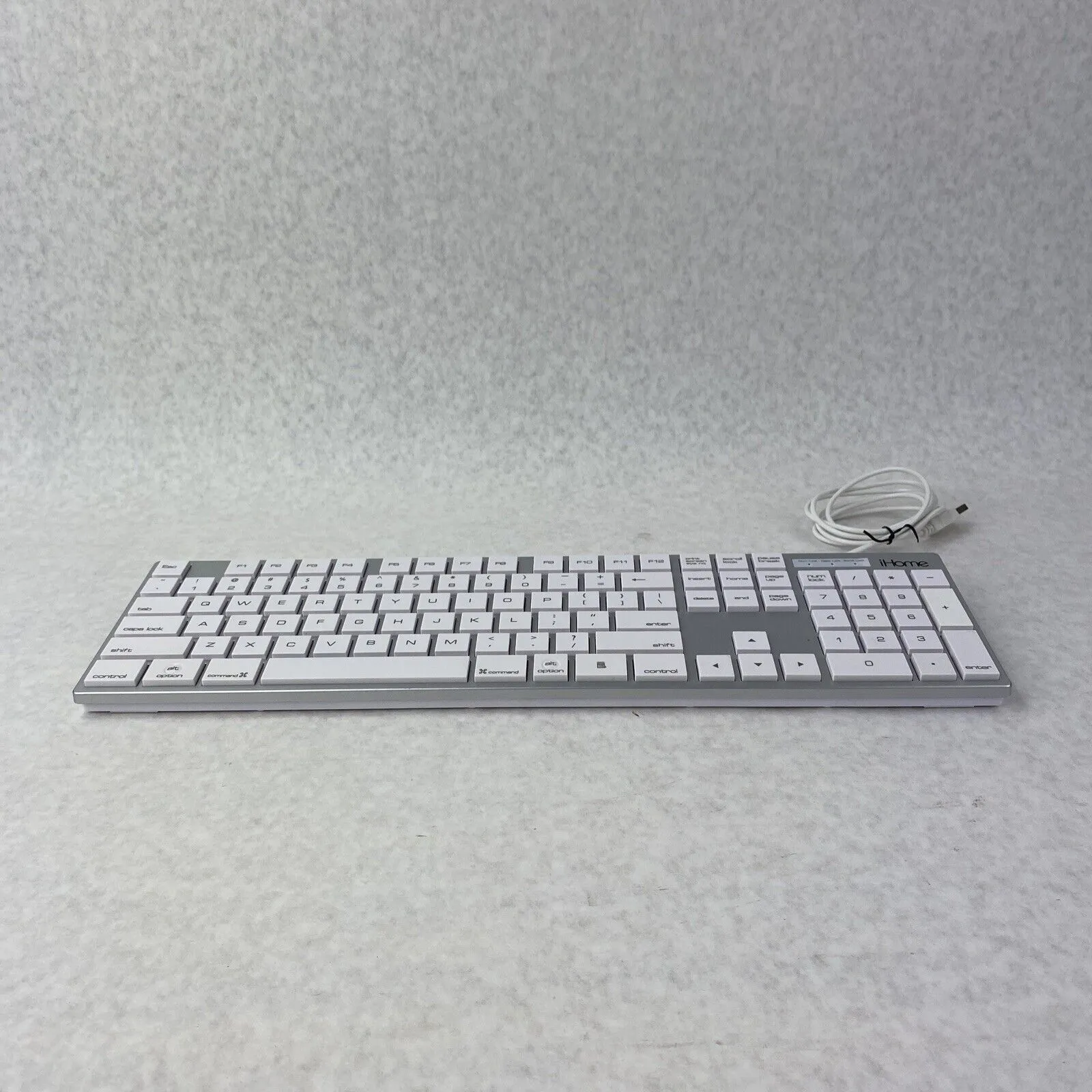 iHome IMAC-K121S Full Size Mac Keyboard USB