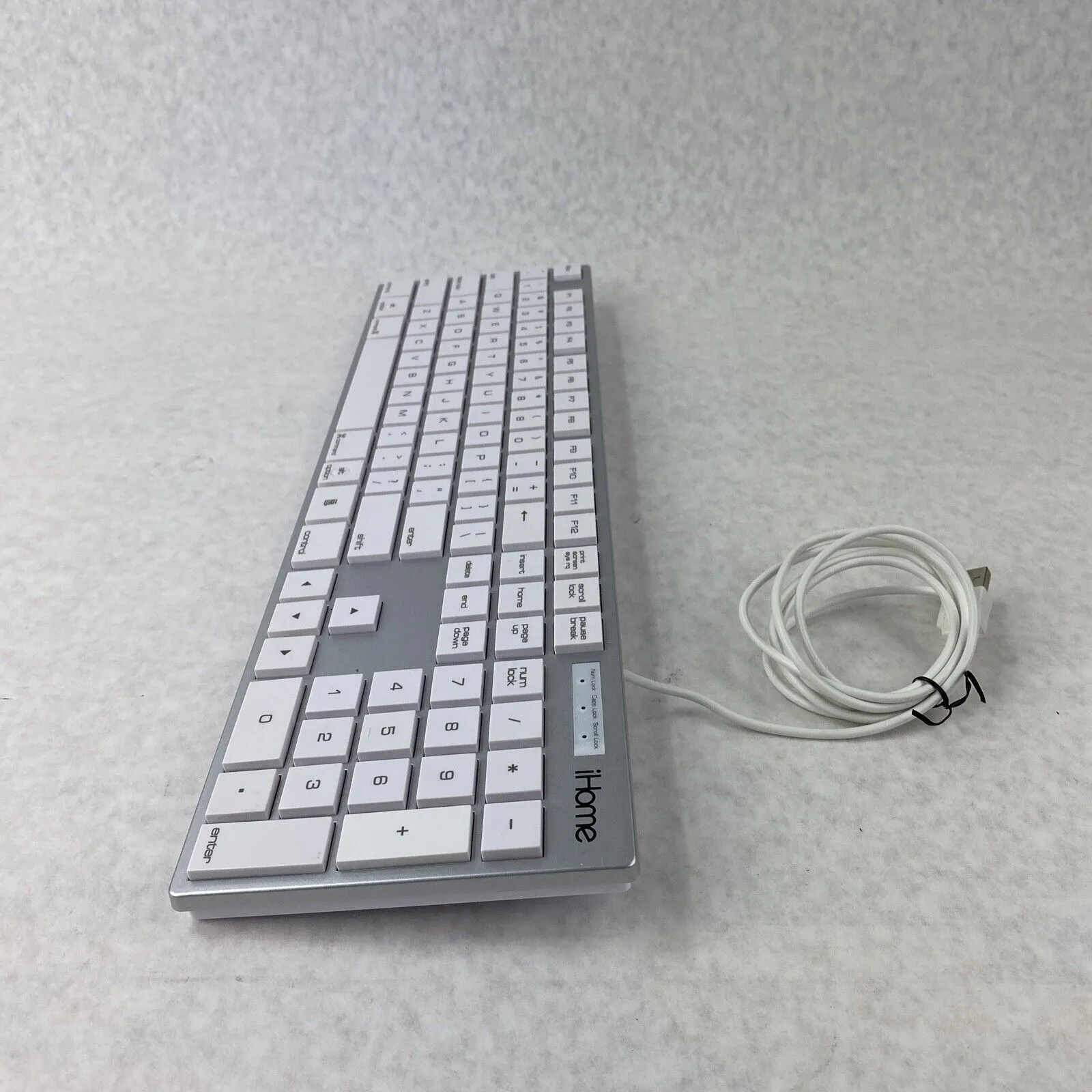 iHome IMAC-K121S Full Size Mac Keyboard USB