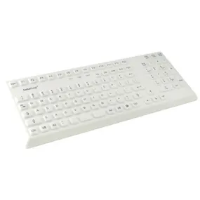 InduKey TKG-105 Grey IP68 Rated Keyboard