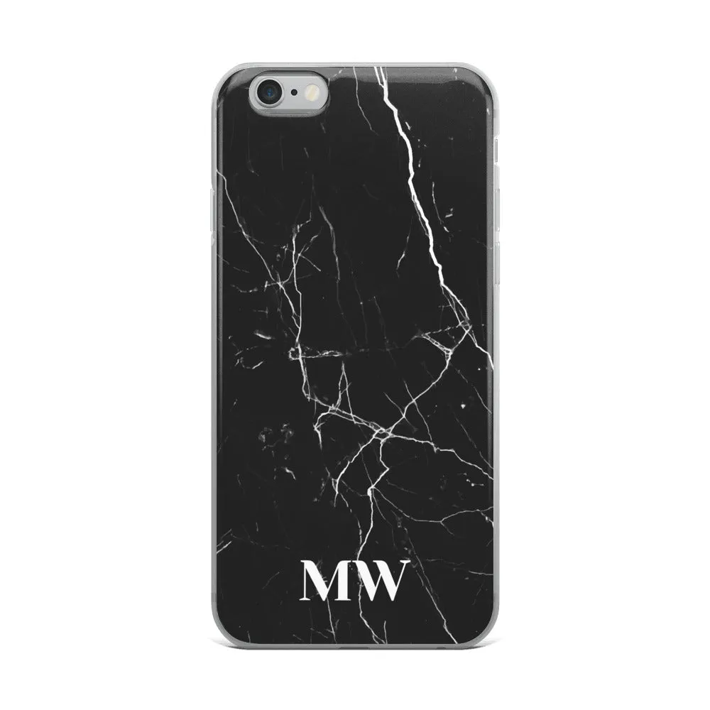 iPhone Case - Black Marble