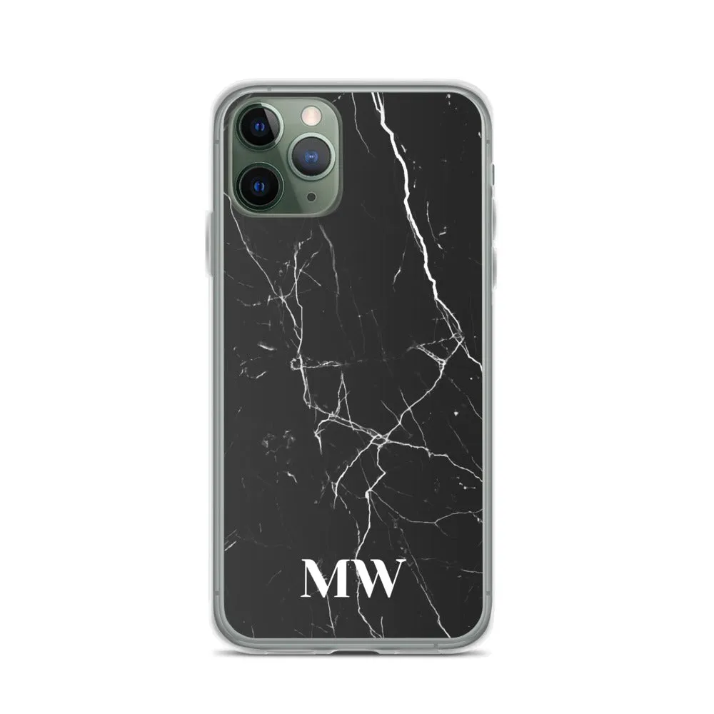 iPhone Case - Black Marble