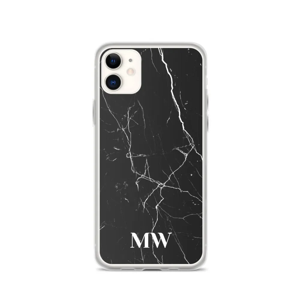 iPhone Case - Black Marble