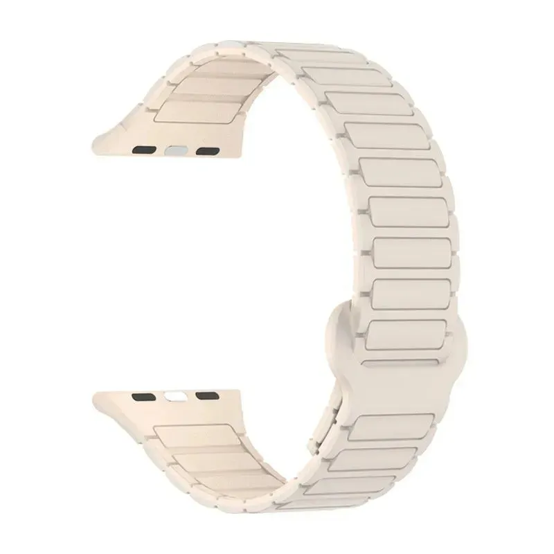 Iwatch Three-plant Silicone Two-color Watch Strap