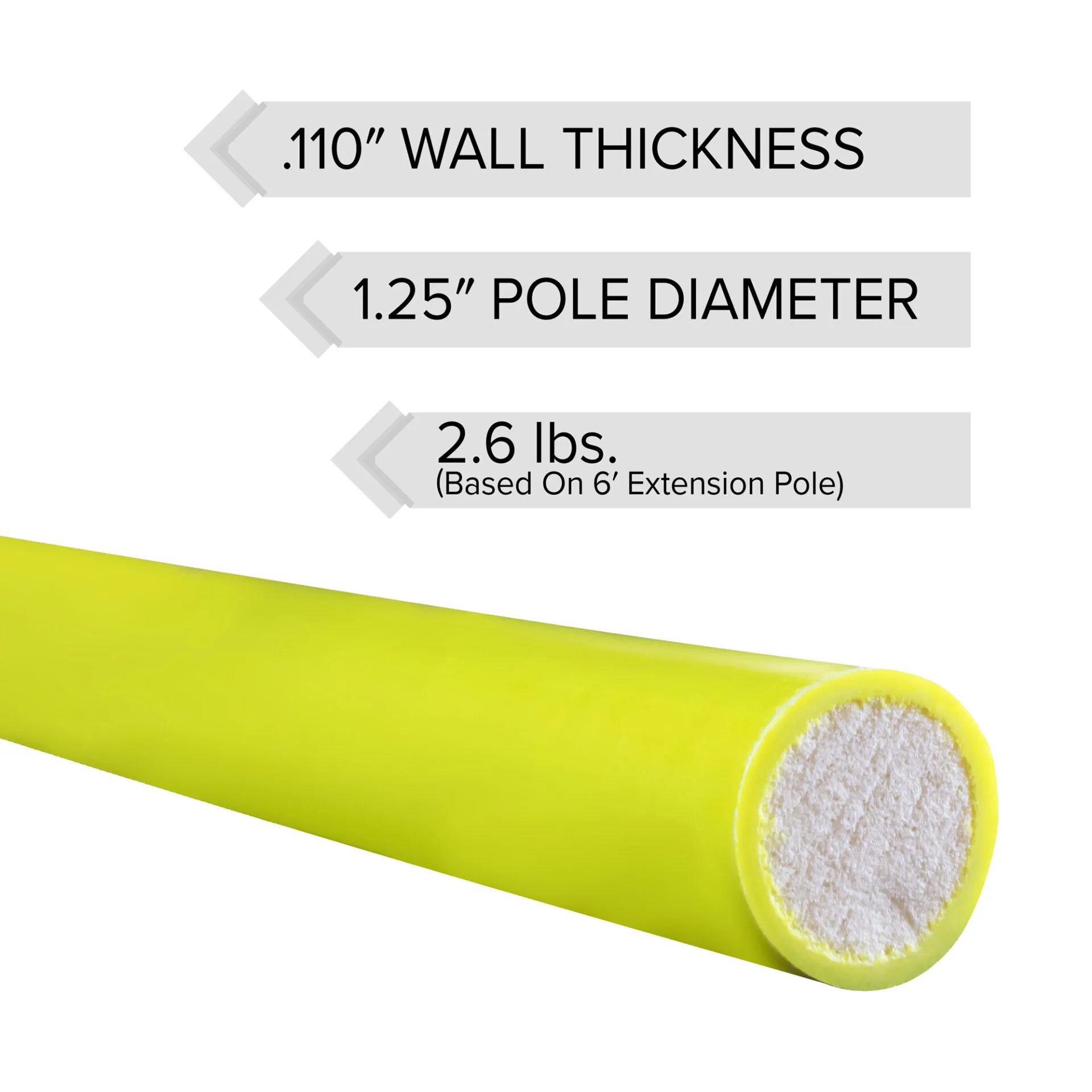 Jameson JE Series Foam Filled Poles