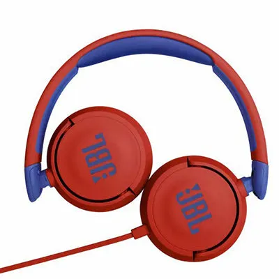 JBL Built-In Mic Kids On-Ear Headphone - Red | JBLJR310RED