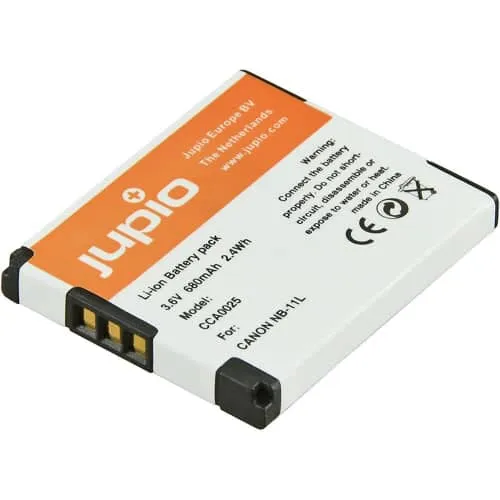 Jupio 2x NB-11L Battery Kit (700mAh) Includes USB Single Charger