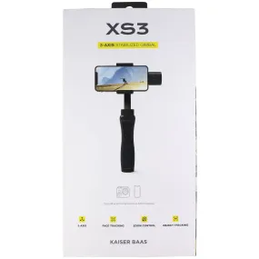 Kaiser Baas XS3 3-Axis Stabilized Gimbal for Smartphones & Action Cam (KBA13111)