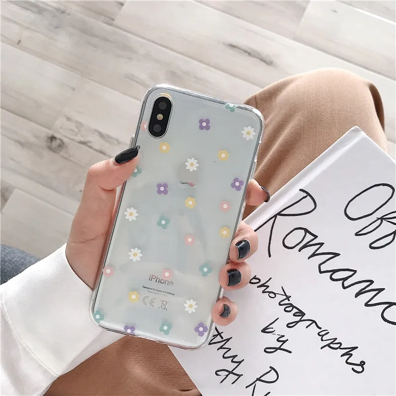 KALCAS Floral Silicon Phone case