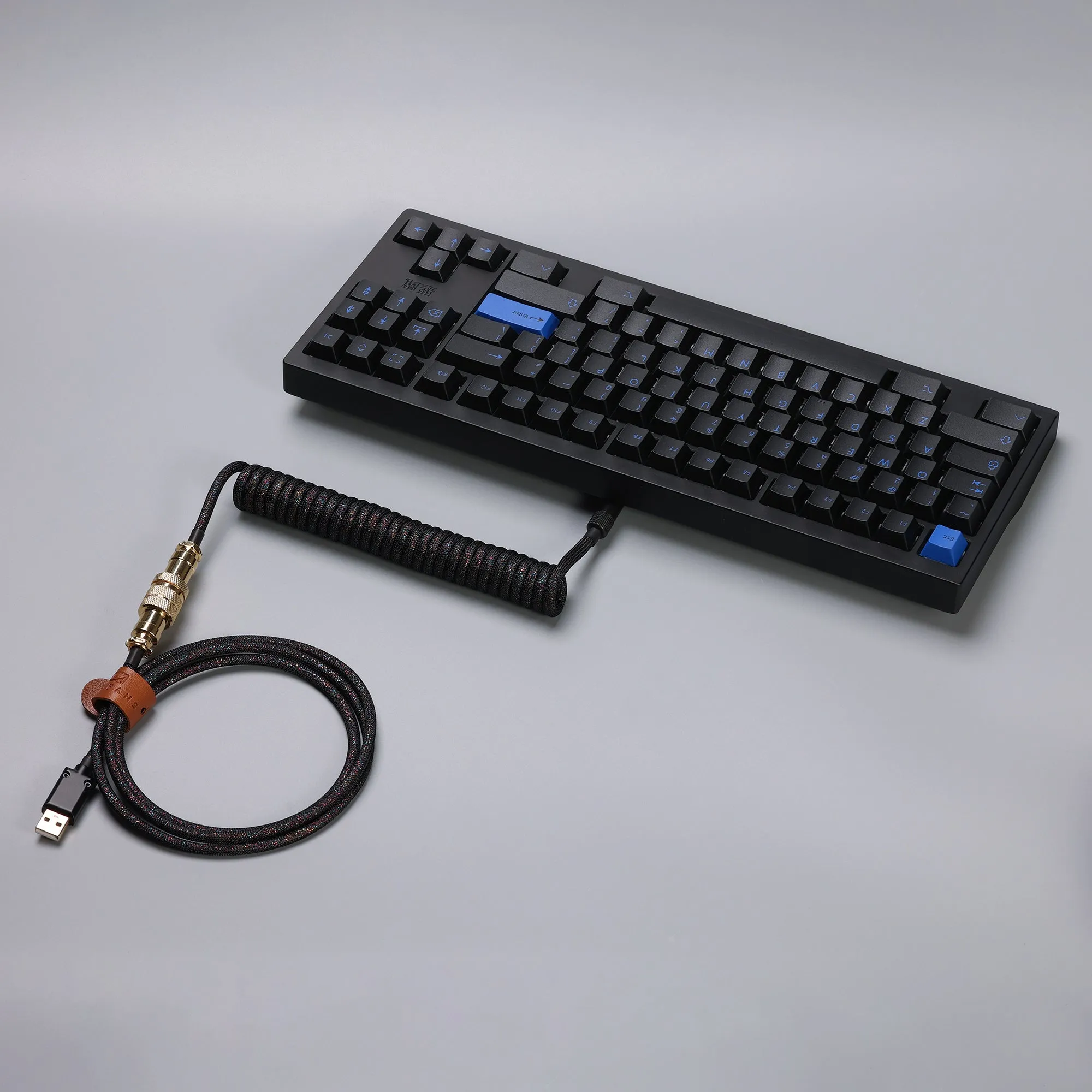 KBDFANS Starry HANDMADE CUSTOM MECHANICAL KEYBOARD USB-C CABLE 2.0