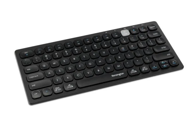 Kensington Multi-Device Dual Wireless Compact Keyboard - Keyboard - Wireless - 2.4 Ghz, Bluetooth 3.0, Bluetooth 5.0 - E