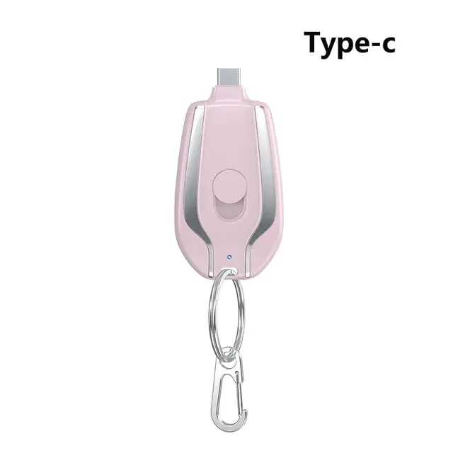 Keychain Emergency Portable Power Bank