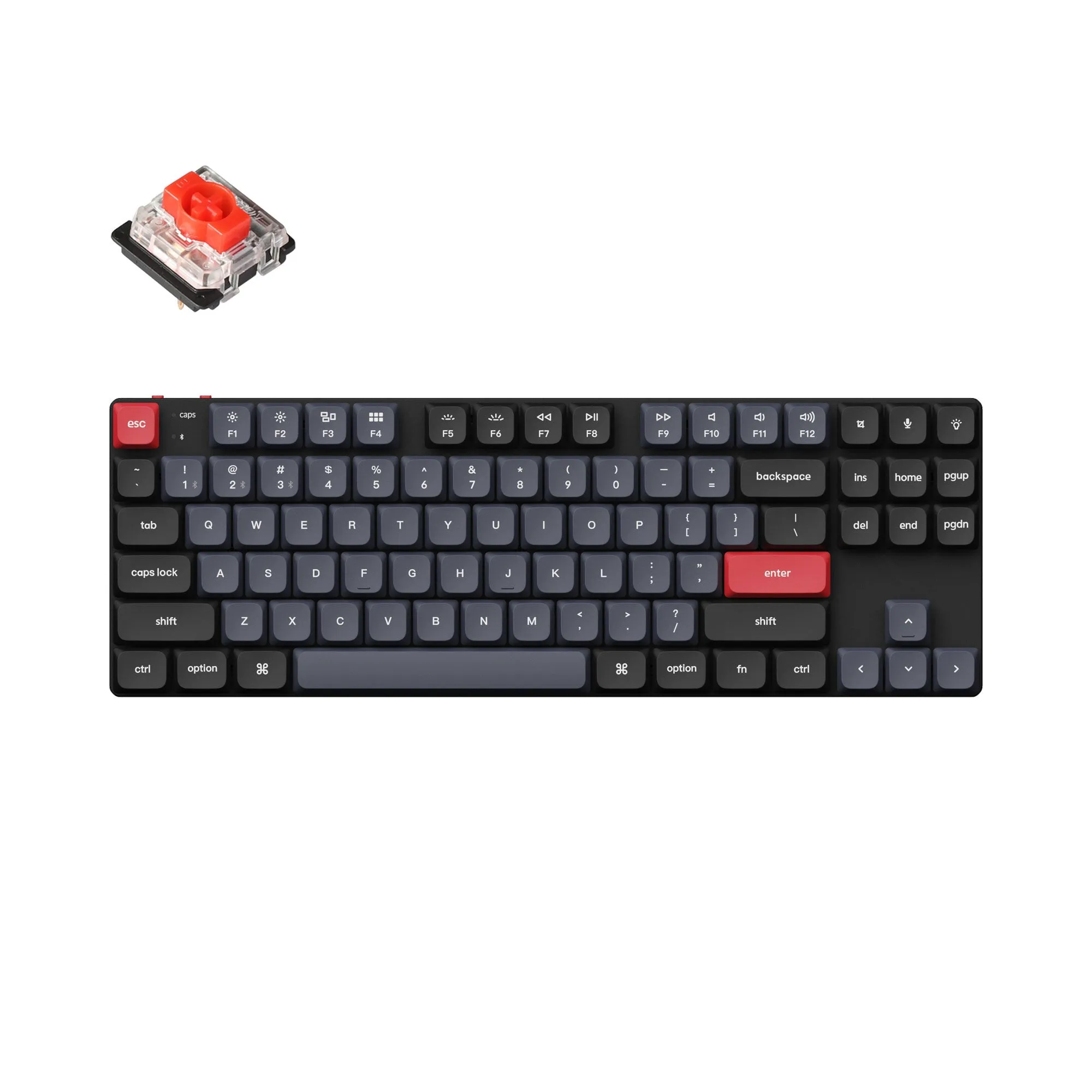 Keychron K1 Pro QMK/VIA Wireless Custom Mechanical Keyboard