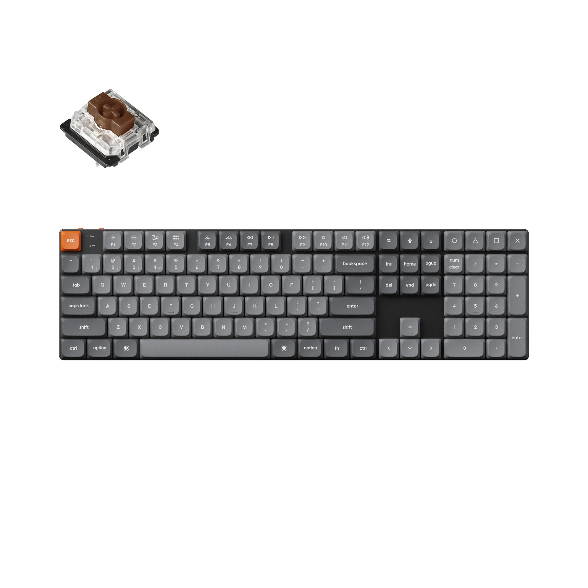 Keychron K5 Max QMK/VIA Wireless Custom Mechanical Keyboard