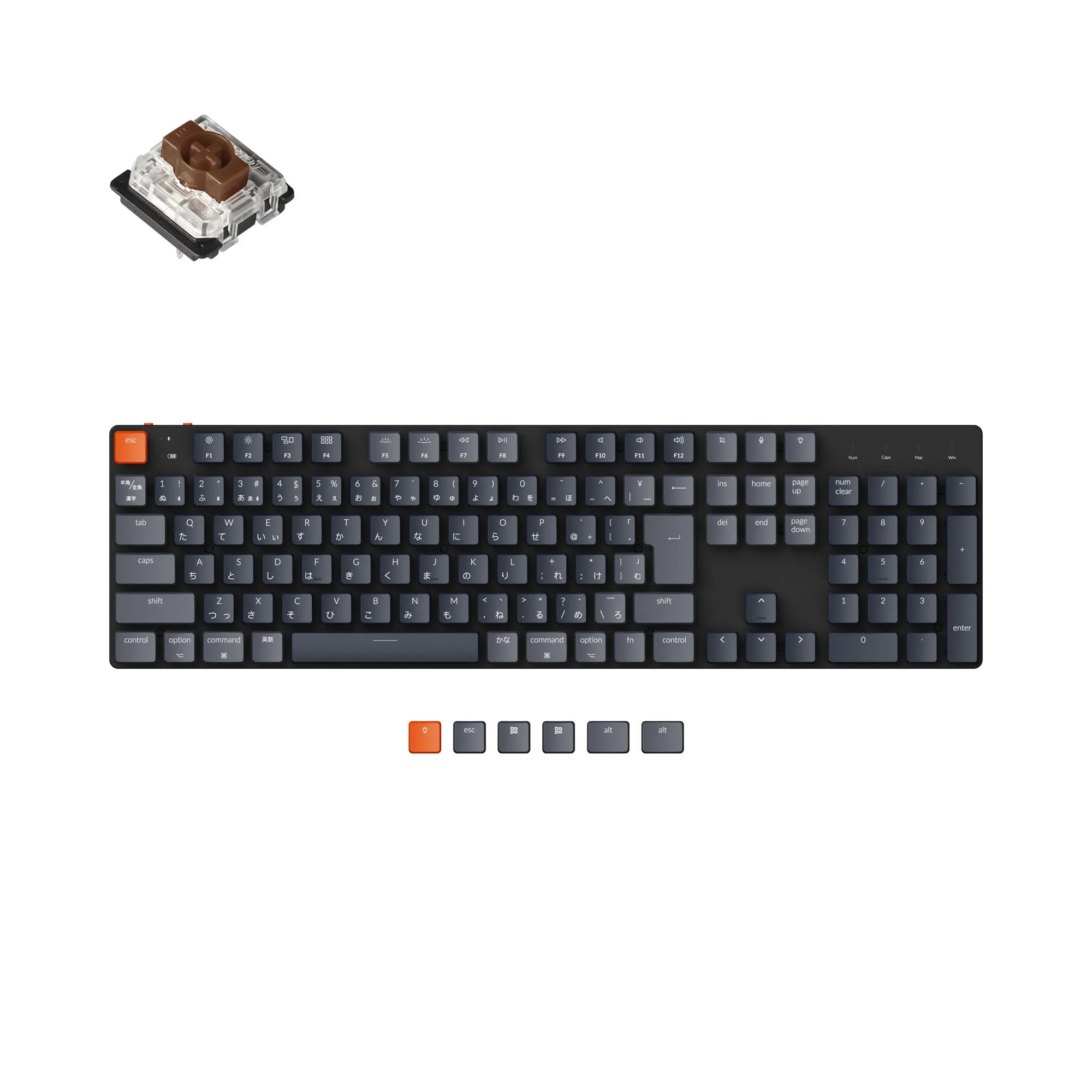 Keychron K5 SE Wireless Mechanical Keyboard (Japan JIS Layout)